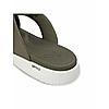 PUMA MEN OLIVE SOFTRIDE SEAVE SLIDERS