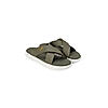 PUMA MEN OLIVE SOFTRIDE SEAVE SLIDERS