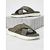 PUMA MEN OLIVE SOFTRIDE SEAVE SLIDERS