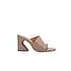 HEEL YOUR SOLE TAUPE WOMEN KIKO BLOCK HEEL SANDALS