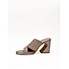 HEEL YOUR SOLE TAUPE WOMEN KIKO BLOCK HEEL SANDALS