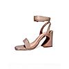 HEEL YOUR SOLE TAUPE WOMEN KITKAT BLOCK HEEL SANDALS