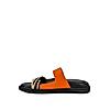 HEEL YOUR SOLE ORANGE WOMEN POLLY SLIDES