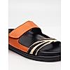 HEEL YOUR SOLE ORANGE WOMEN POLLY SLIDES