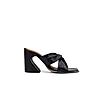 HEEL YOUR SOLE BLACK WOMEN LULU BLOCK HEEL SANDALS