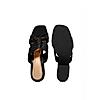 HEEL YOUR SOLE BLACK WOMEN LULU BLOCK HEEL SANDALS