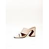 HEEL YOUR SOLE BEIGE WOMEN KIKO BLOCK HEEL SANDALS