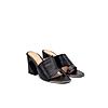 HEEL YOUR SOLE BLACK WOMEN KIKO BLOCK HEEL SANDALS