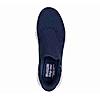 SKECHERS NAVY MEN BOBS B FLEX - RESILIENT EDGE SLIP ON SNEAKERS