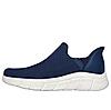 SKECHERS NAVY MEN BOBS B FLEX - RESILIENT EDGE SLIP ON SNEAKERS