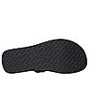 SKECHERS BLACK WOMEN VINYASA - NEW GLAMOUR FLIP FLOPS