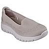 SKECHERS GREY WOMEN GRACEFUL - VIEW FINDER SLIP ON SNEAKERS