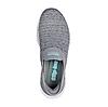 SKECHERS GREY WOMEN GO WALK 7 - SPRINGTIME SLIP ON SNEAKERS