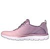 SKECHERS PINK WOMEN SUMMITS-BRIGHT CHARMER SLIP ON SNEAKERS