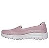 SKECHERS PINK WOMEN GRACEFUL - VIEW FINDER SLIP ON SNEAKERS