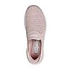 SKECHERS PINK WOMEN GO WALK 7 - SPRINGTIME SLIP ON SNEAKERS