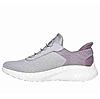 SKECHERS PURPLE WOMEN BOBS SQUAD CHAOS - IN COLOR SLIP ON SNEAKERS