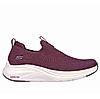 SKECHERS MAROON WOMEN VAPOR FOAM - TRUE CLASSIC SLIP ON SNEAKERS