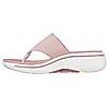 SKECHERS PINK WOMEN GO WALK ARCH FIT SANDAL - WEE