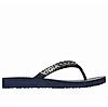 SKECHERS NAVY WOMEN MEDITATION - LOTUS BAE FLIP FLOPS