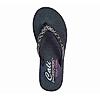 SKECHERS NAVY WOMEN MEDITATION - LOTUS BAE FLIP FLOPS