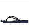 SKECHERS NAVY WOMEN MEDITATION - LOTUS BAE FLIP FLOPS