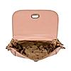 Rocia Pink Textured Shoulder Bag