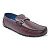 Regal Cherry Men Flexible Casual Leather Loafers