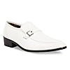 Zuccaro White leather formal shoes