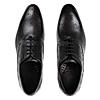 Zuccaro Black formal brogue shoes