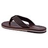Regal Brown Leather Thong Sandals