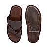Regal Brown Men Flexible Casual Leather Sandals