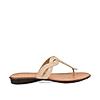 Rocia Women Beige Open Toe Flats