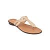 Rocia Women Beige Open Toe Flats