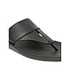 Regal Black Leather Sandals