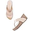 Rocia Beige Women Casual Slip On Platforms