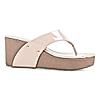 Rocia Beige Women Casual Slip On Platforms