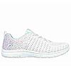 SKECHERS WHITE WOMEN VIRTUE SLIP ON SNEAKERS