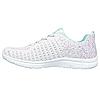 SKECHERS WHITE WOMEN VIRTUE SLIP ON SNEAKERS