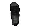 SKECHERS BLACK WOMEN ARCH FIT - SWEET MONET FLIP FLOPS