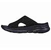 SKECHERS BLACK WOMEN ARCH FIT - SWEET MONET FLIP FLOPS