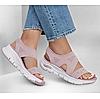 SKECHERS PINK WOMEN ARCH FIT SANDALS