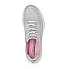 SKECHERS GREY WOMEN DYNAMIGHT 2.0 LACE UP SNEAKERS