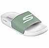 SKECHERS GREEN MEN HYPER SLIDE - DERIVER FLIP FLOPS