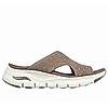 SKECHERS BROWN WOMEN ARCH FIT - SWEET MONET FLIP FLOPS