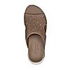 SKECHERS BROWN WOMEN ARCH FIT - SWEET MONET FLIP FLOPS