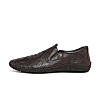 BUCKAROO BROWN MEN ANDY LEATHER LOAFERS