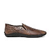 BUCKAROO TAN MEN ANDY LEATHER LOAFERS
