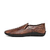 BUCKAROO TAN MEN ANDY LEATHER LOAFERS