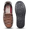 Lee Cooper Tan Mens Leather  Sandals